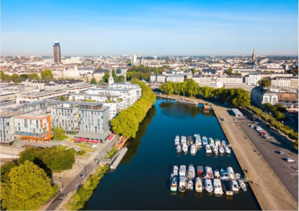 Apartmán Felix Vue Erdre & Cite Des Congres / Gare Sud Nantes Exteriér fotografie